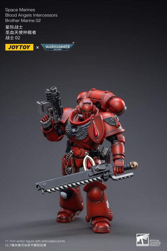Warhammer 40K - Blood Angels - Intercessors Marine 02