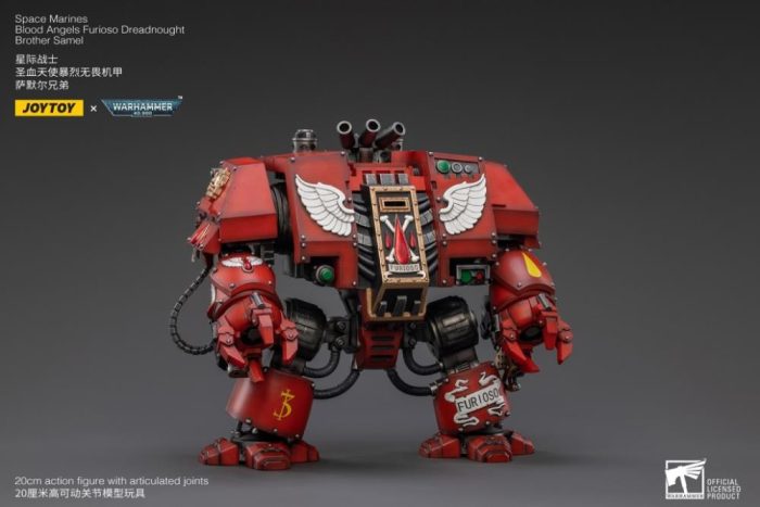 Warhammer 40K - Blood Angels - Furioso Brother Samel Dreadnought