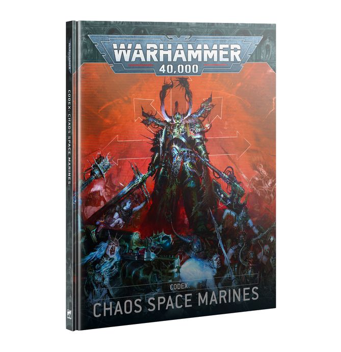 Warhammer 40,000 - Codex: Chaos Space Marines - 10th Edition - Hard Cover