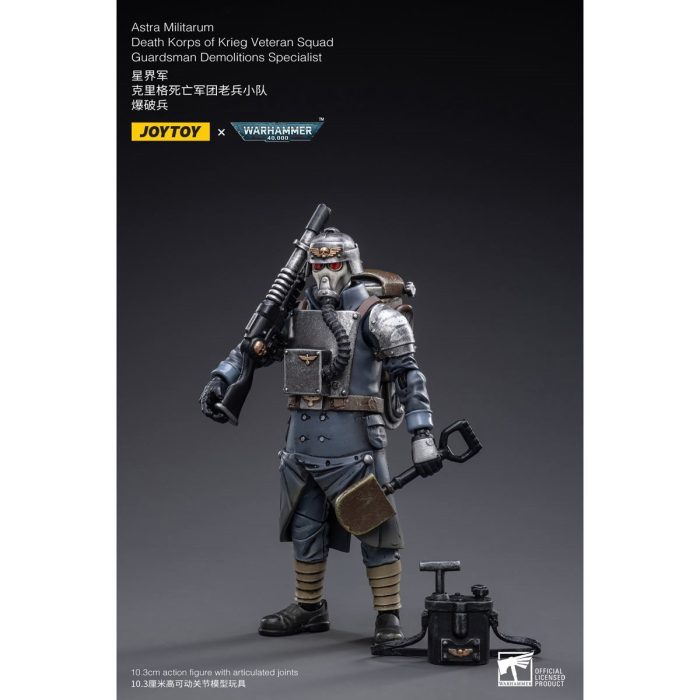 Warhammer 40K - Death Korps of Krieg Veteran Squad Guardsman - Demolitions Specialist