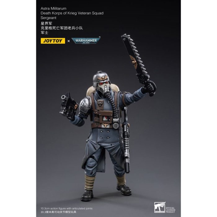 Warhammer 40K - Death Korps of Krieg Veteran Squad Guardsman - Squad Sergeant