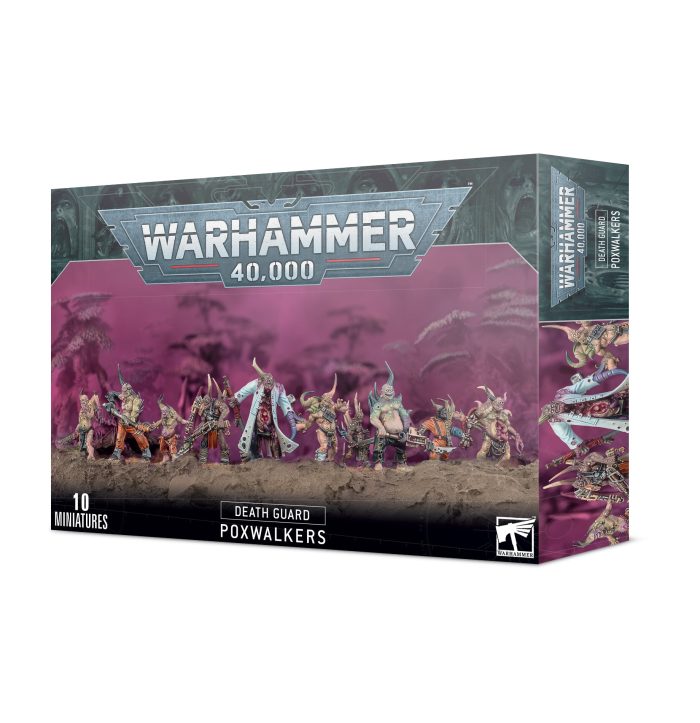 Warhammer 40,000 - Death Guard - Poxwalkers
