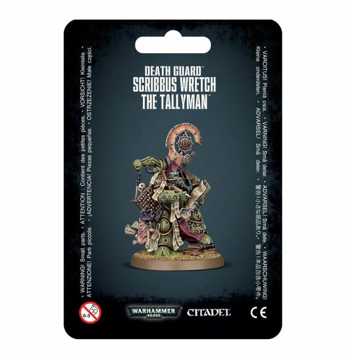 Warhammer 40,000 - Death Guard - Scribbus Wretch - The Tallyman