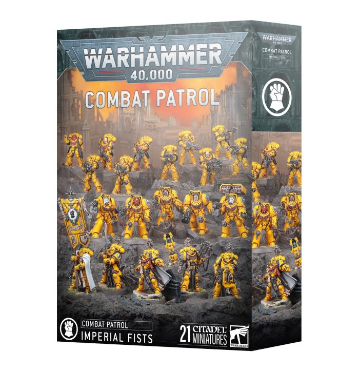 Warhammer 40,000 - Imperial Fists - Combat Patrol (Preorder September 20)