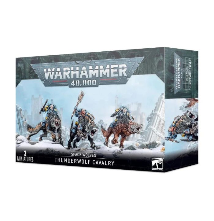 Warhammer 40,000 - Space Wolves - Thunderwolf Cavalry