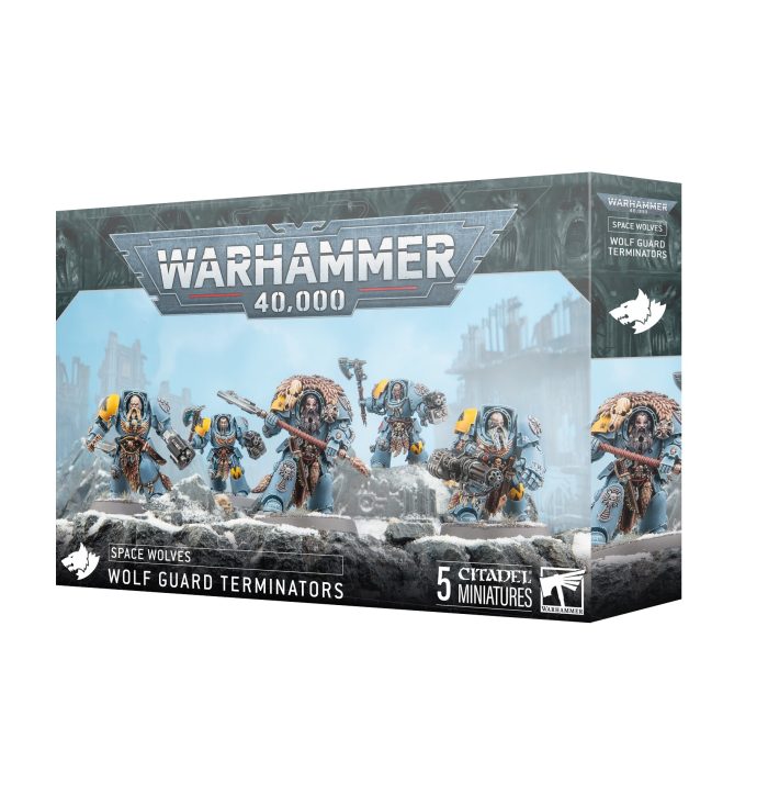 Warhammer 40,000 - Space Wolves - Wolf Guard Terminators