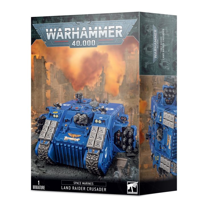 Warhammer 40,000 - Space Marines - Land Raider Crusader