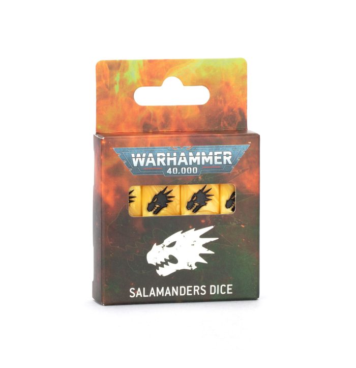Warhammer 40,000 - Salamanders - Salamanders Dice
