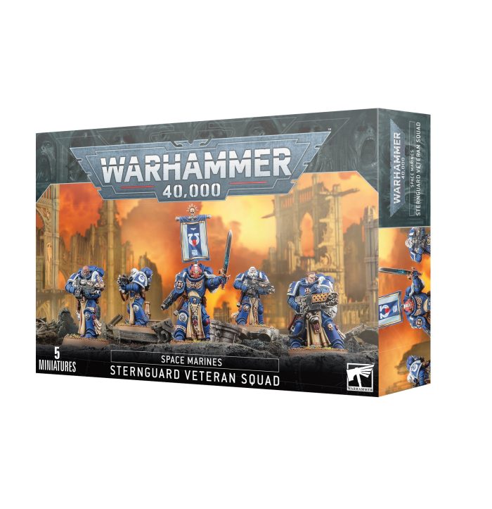 Warhammer 40,000 - Space Marines -  Sternguard Veteran Squad