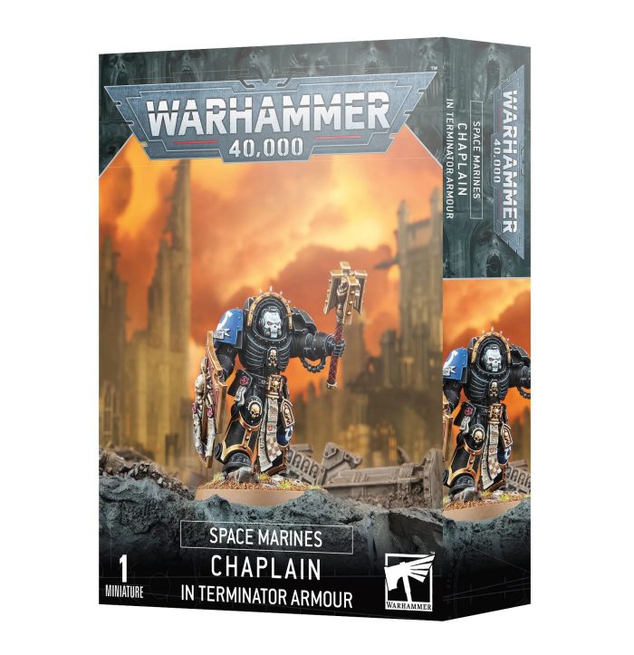 Warhammer 40,000 - Space Marines - Chaplain in Terminator Armour