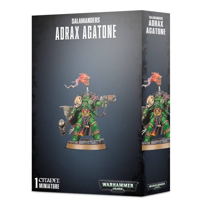 Warhammer 40,000 - Salamanders - Adrax Agatone