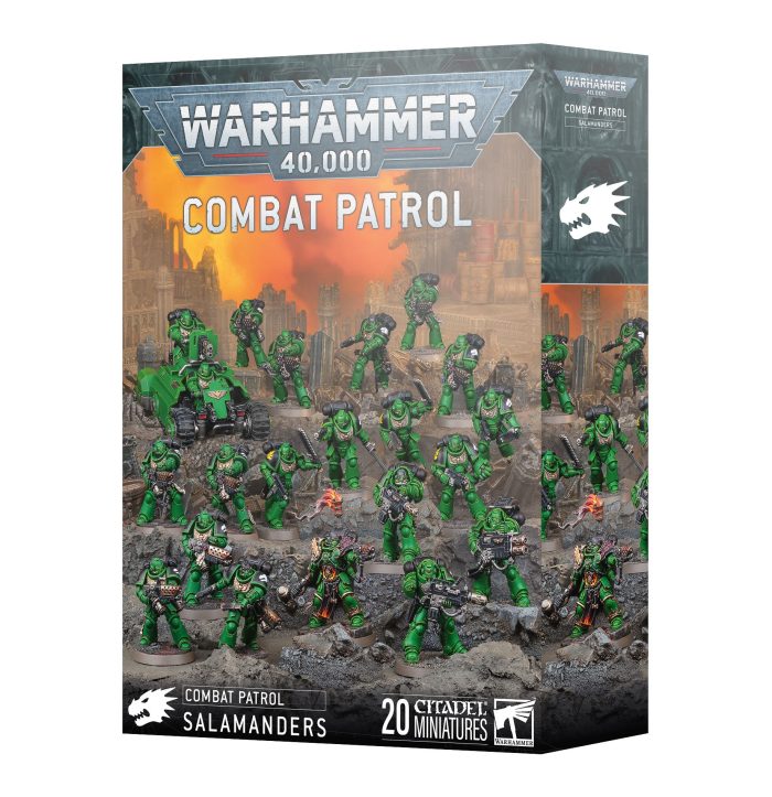 Warhammer 40,000 - Salamanders - Combat Patrol
