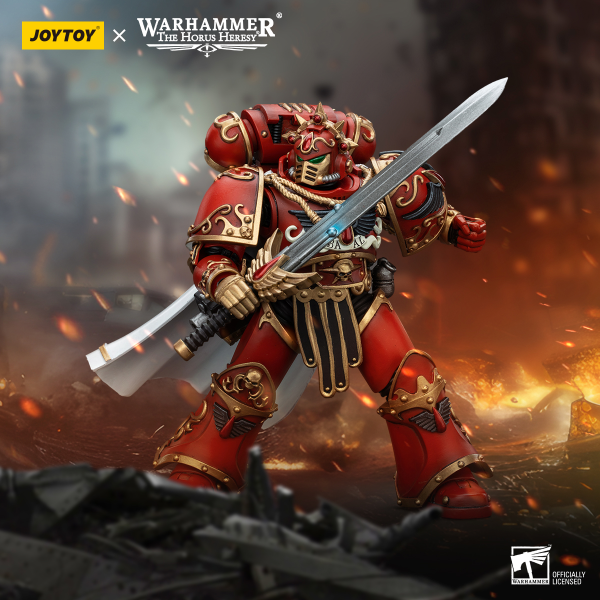 Warhammer 40K - The Horus Heresy - Blood Angels - Legion Praetor With Paragon Blade