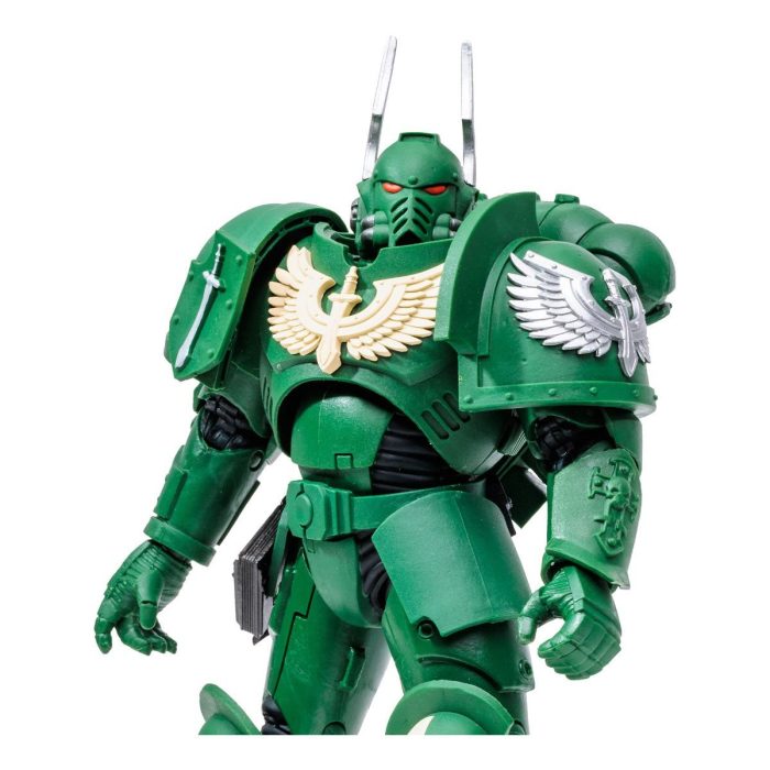 Warhammer 40,000 Wave 5 Dark Angels Assault Intercessor Sergeant 7-Inch Scale Action Figure