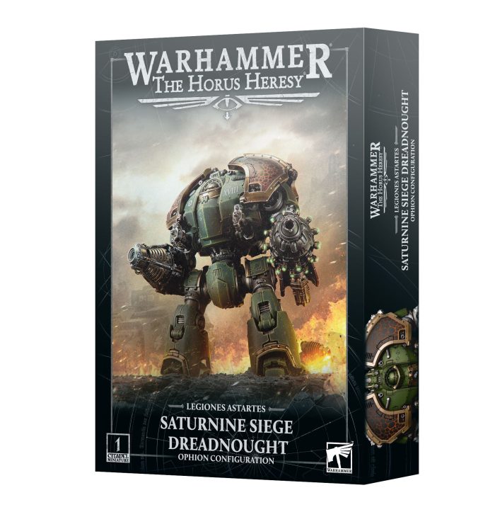 Warhammer: The Horus Heresy - Legiones Astartes - Saturnine Siege Dreadnought Ophion Configuration